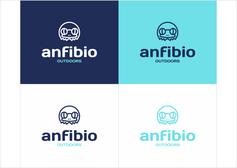 Logotipo minimalista: anfibio (tienda outdoors)  8