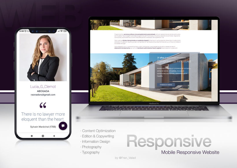 Mobile Responsive Website | Iniciativa BCNFirst 20-021 by @Fran_Valad