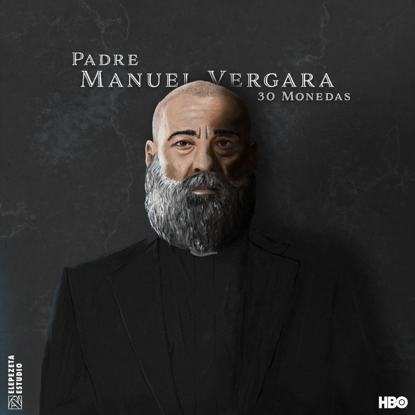 Padre Manuel Vergara ( serie 30 Monedas )
