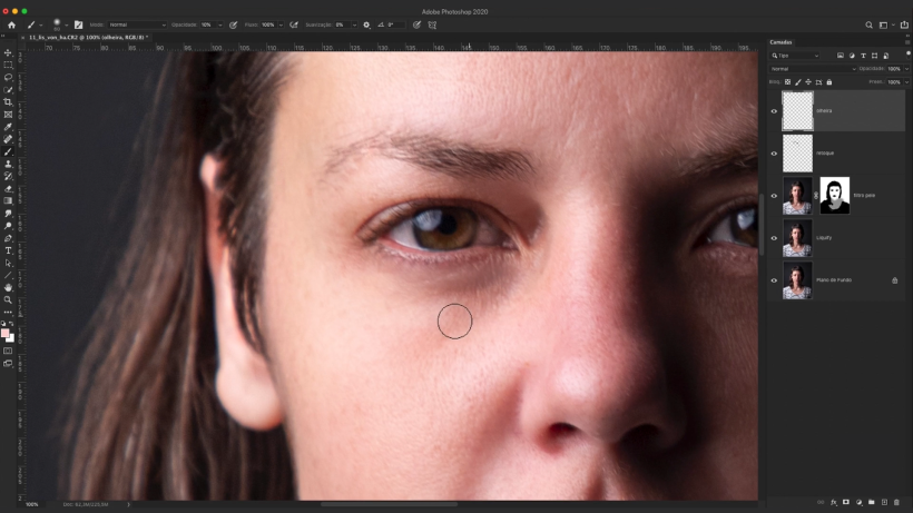 Tutorial Photoshop: retoque y cuidado de la piel paso a paso 15