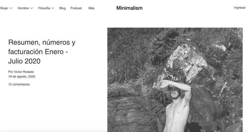 La marca Minimalism publica facturación como símbolo de transparencia 