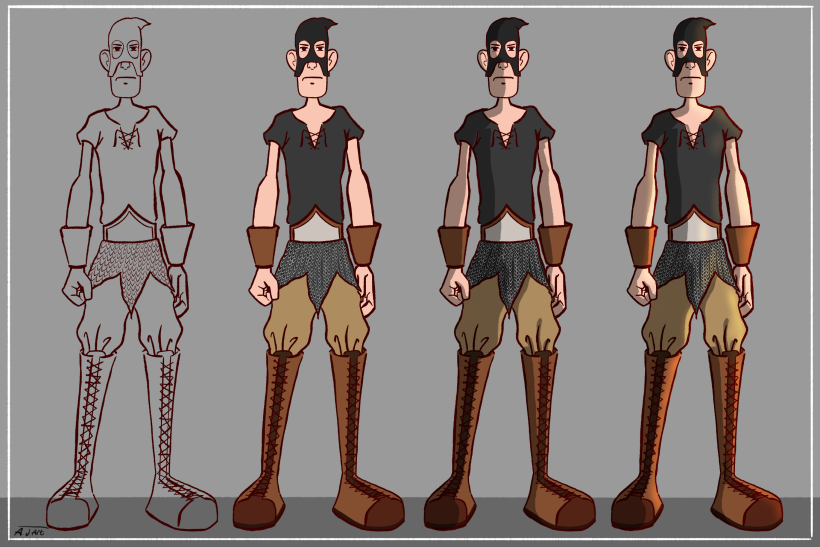 My project in Character Creation for Animation: Shapes, Color, and Expression course 0