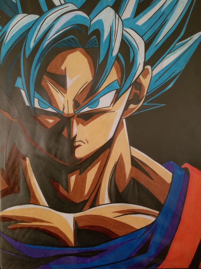 Jusis Gren - Goku Super Saiyan Blue Drawing, HD Png Download is free  transparent png image. To explo… | Goku super saiyan blue, Super saiyan blue,  Goku super saiyan