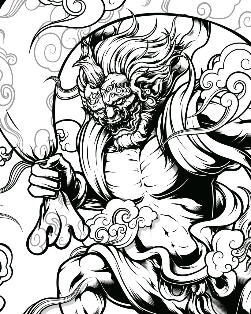 The gods Raijin and Fujin - Japanese God - Posters and Art Prints |  TeePublic