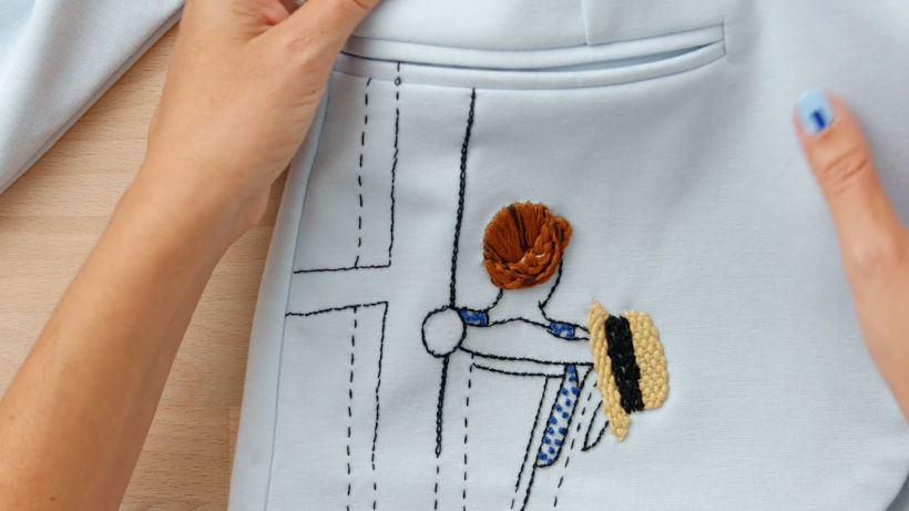 Embroidery Tutorial: How to Finish Your Design 10