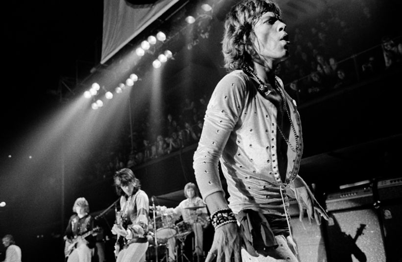 Mick Jagger y los Rolling Stones. Crédito: Jim Marshall