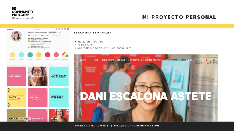 Mi Proyecto del curso: Introducción al community management | Dani Escalona 1