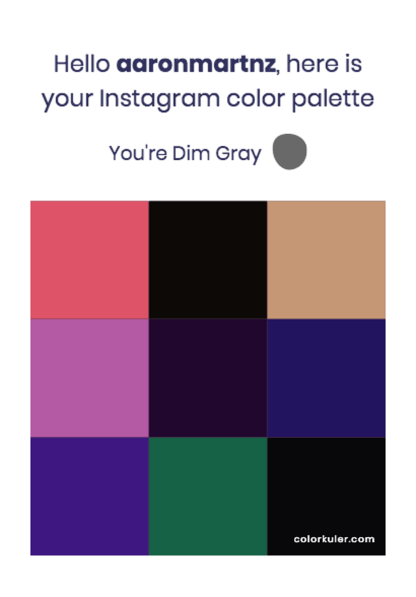 Como montar uma paleta de cores para o Instagram?
