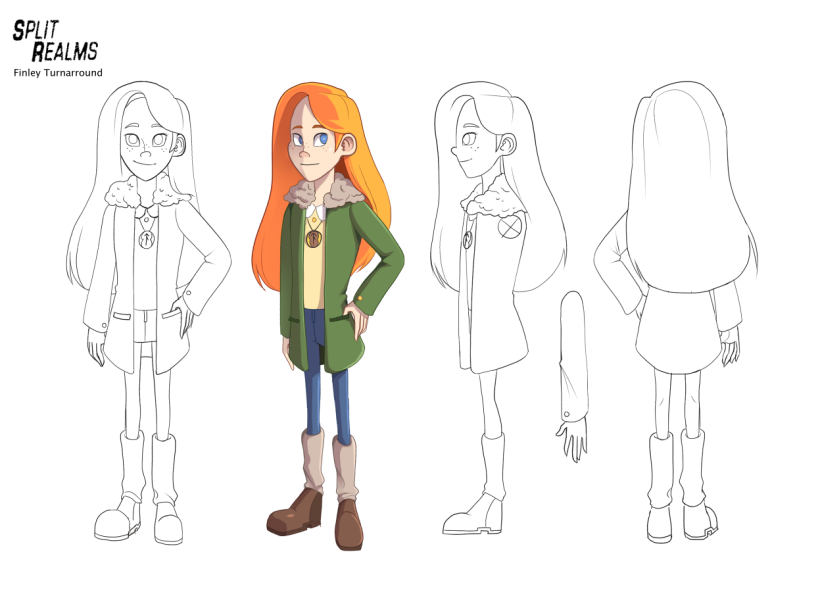 Full turnaround and color of Finley