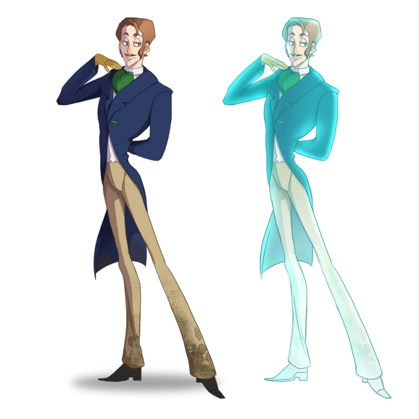 Edmund Final, Human and Ghost version