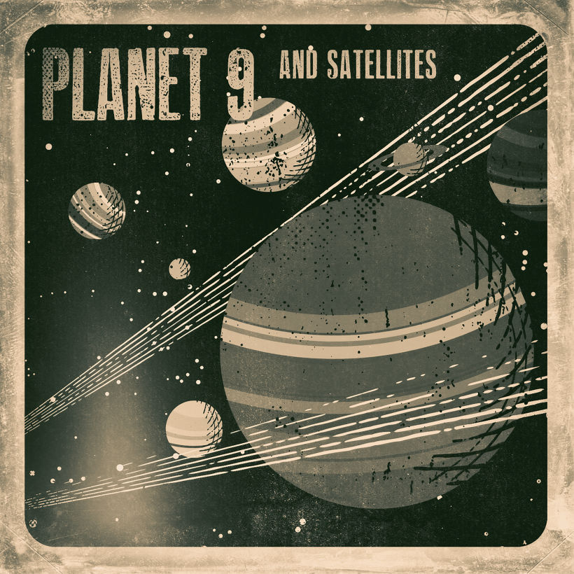 Portadas singles para " Planet 9 and Satellites" 4