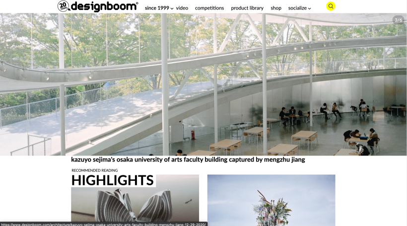 designboom fue la primera revista digital que se centró en la arquitectura y el diseño. 