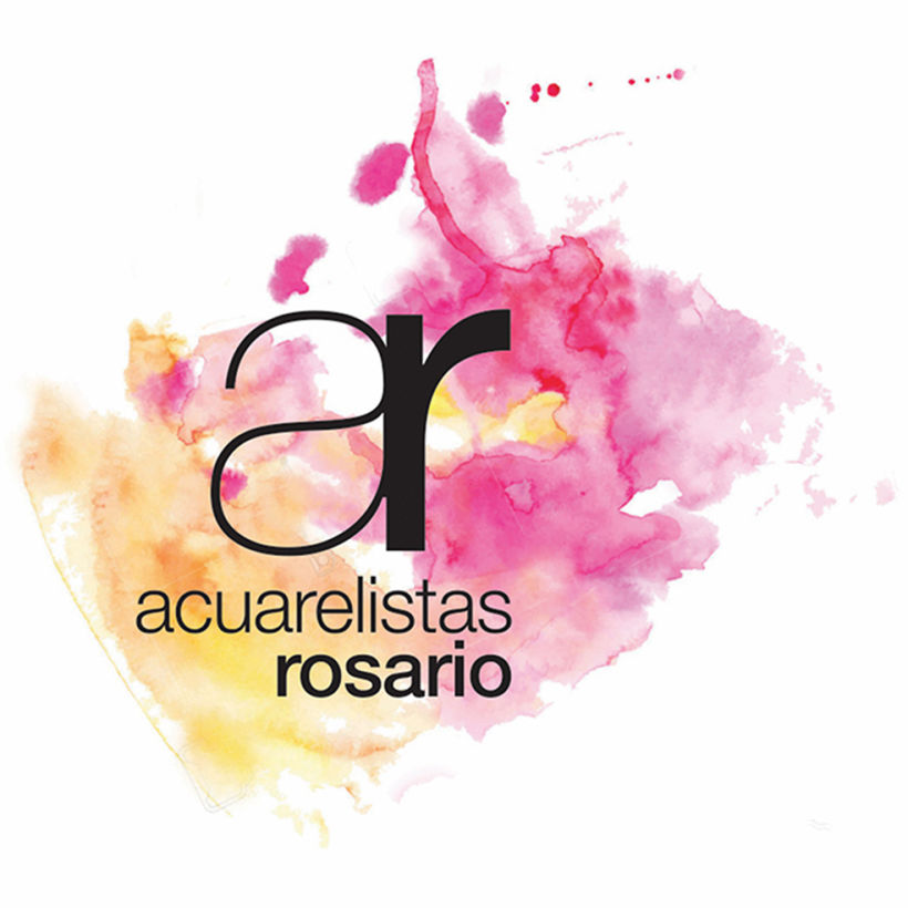 Logotipo para grupo de Acuarelistas de la ciudad de Rosario (Argentina)