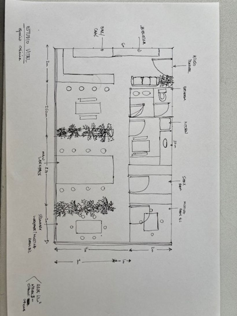 Mi Proyecto del curso: Introducción al dibujo arquitectónico a mano alzada 1