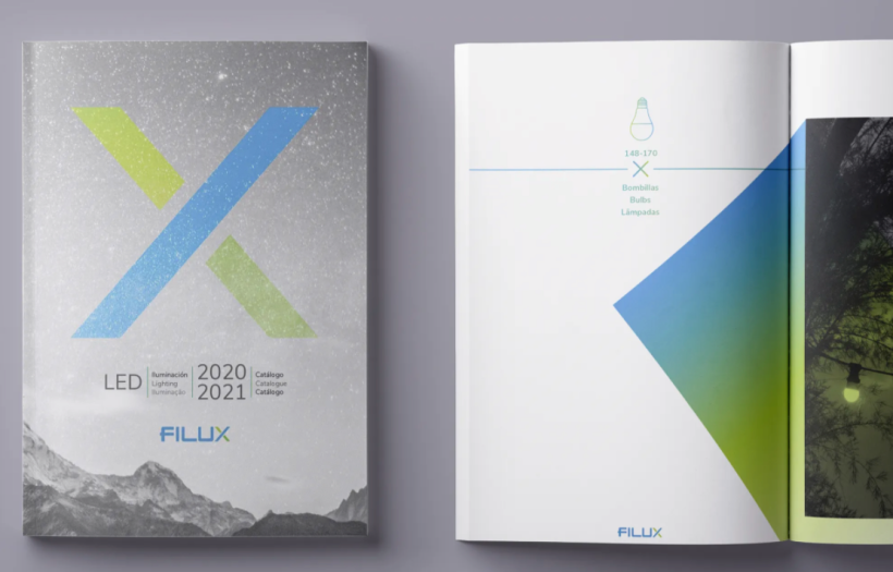 Catálogo de producto para Filux 0
