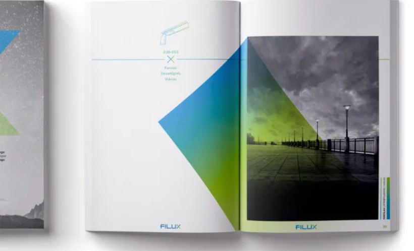 Catálogo de producto para Filux 4
