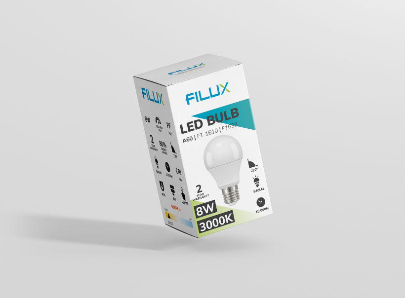 Packaging para FILUX. 1