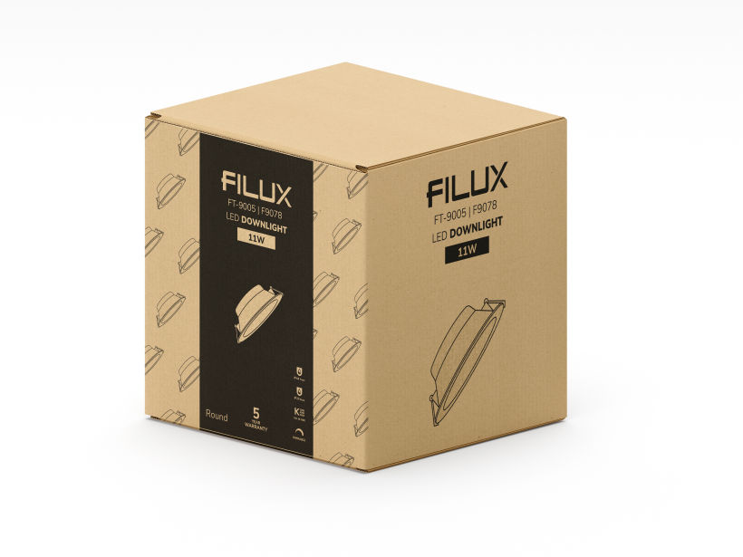 Packaging para FILUX. 2