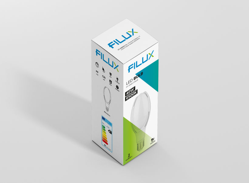 Packaging para FILUX. 4