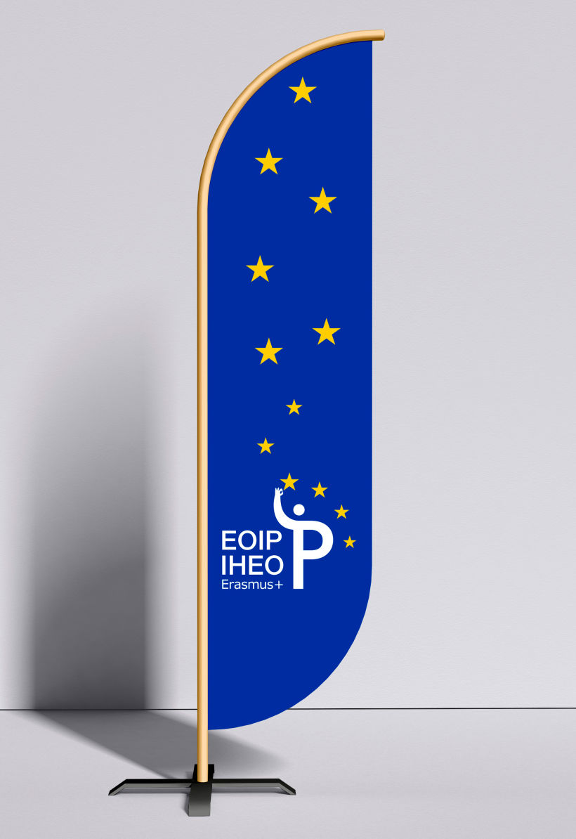 Diseño de la imagen corporativa de Erasmus + EOIP-IHEO. 1