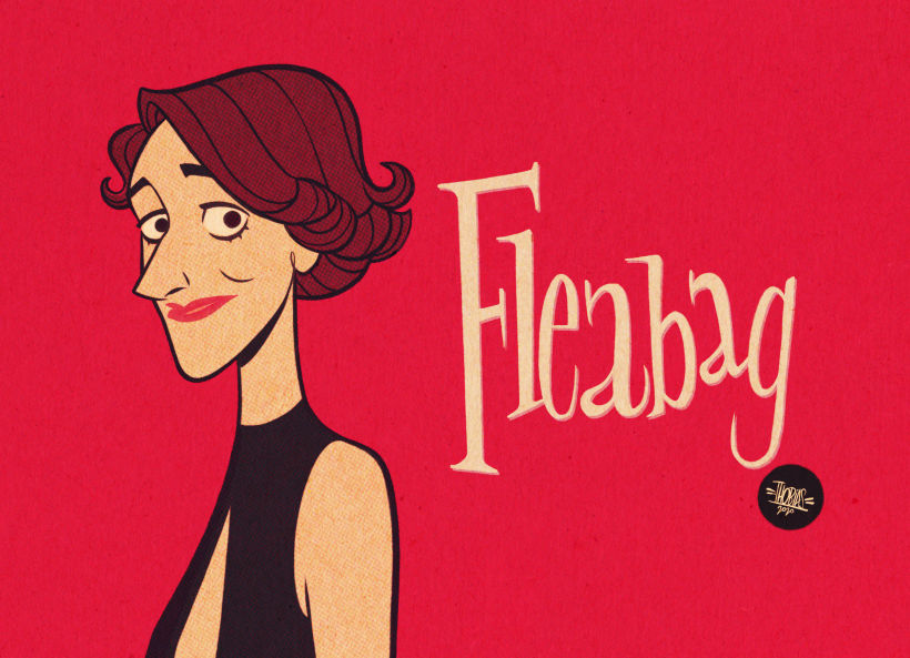 Interpretação da personagem principal da série de TV 'Fleabag', por Thobias Daneluz