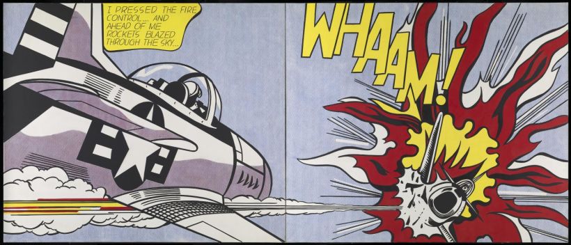 "Whaam!", Roy Lichtenstein, 1963.