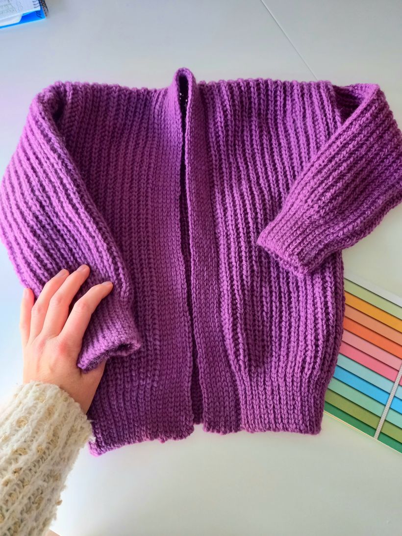 Mi Proyecto del curso: Crochet: crea prendas con una sola aguja 1