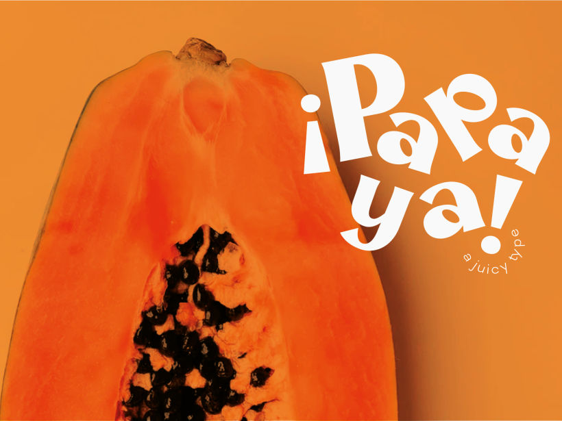  Papaya - Type Design 1