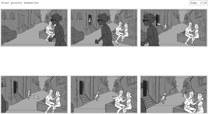 My project in Introduction to Storyboarding course 0