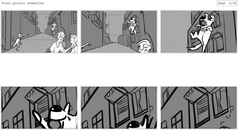 My project in Introduction to Storyboarding course 1