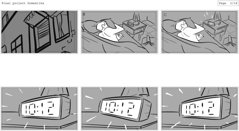 My project in Introduction to Storyboarding course 2