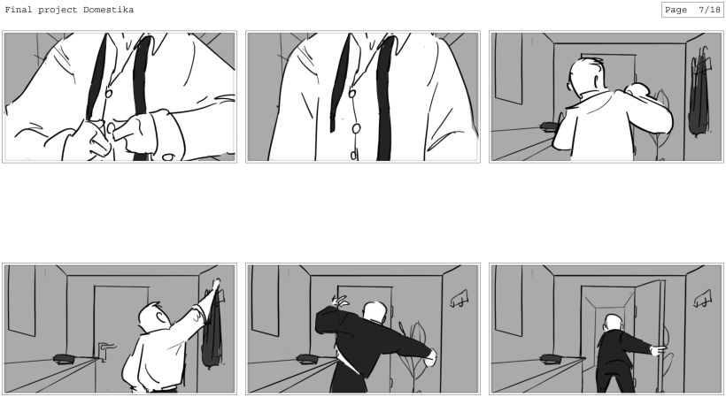 My project in Introduction to Storyboarding course 6