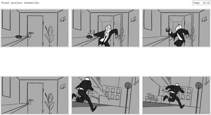 My project in Introduction to Storyboarding course 7