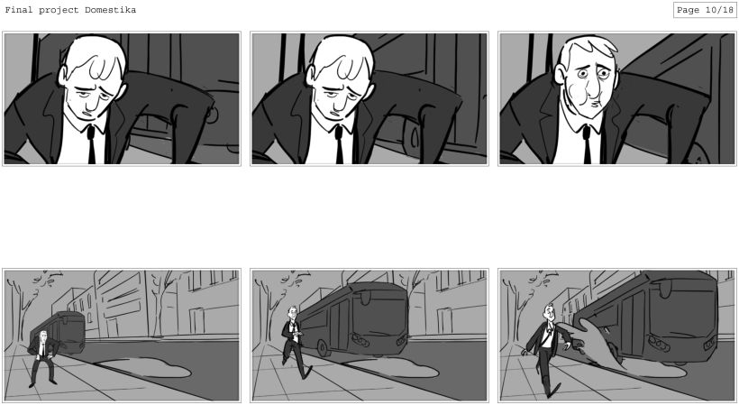 My project in Introduction to Storyboarding course 9