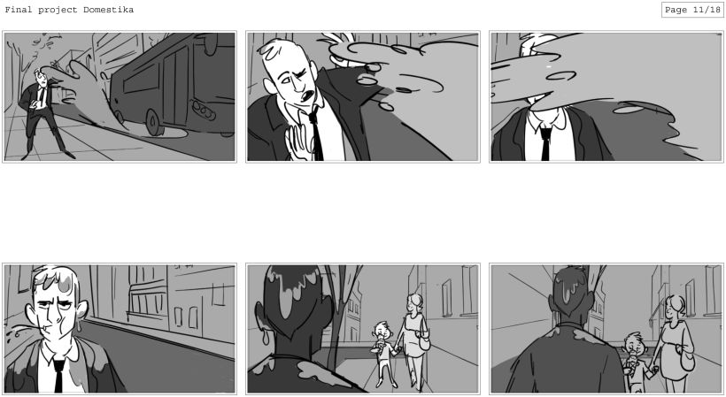 My project in Introduction to Storyboarding course 10