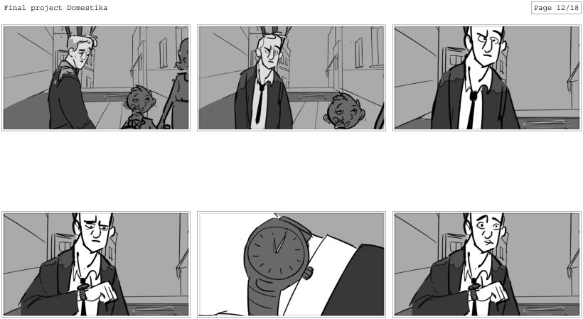 My project in Introduction to Storyboarding course 11