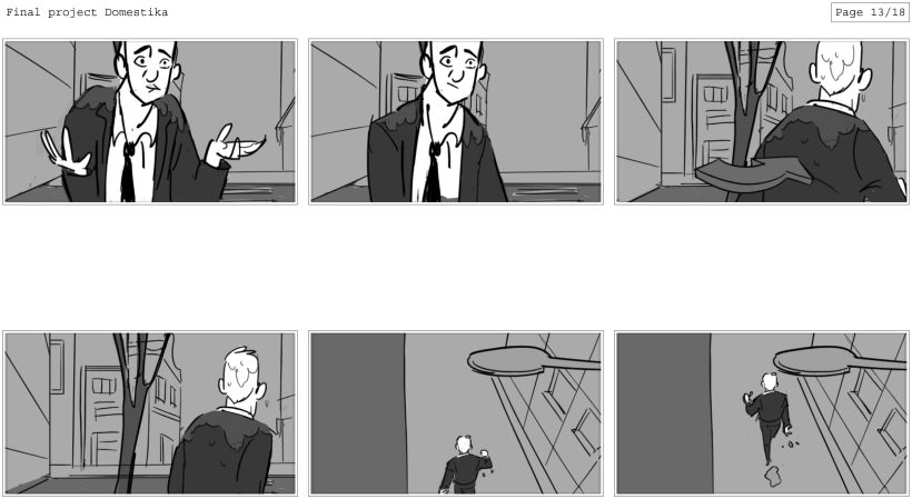 My project in Introduction to Storyboarding course 12