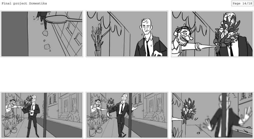 My project in Introduction to Storyboarding course 13