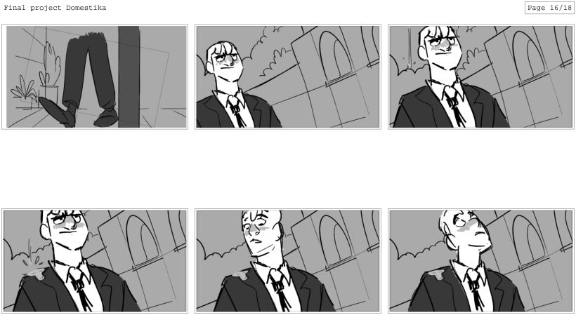 My project in Introduction to Storyboarding course 15