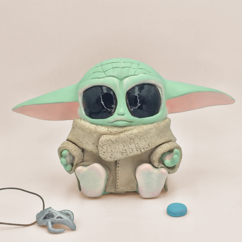 Grogu (Child/Baby Yoda): My first Art Toy