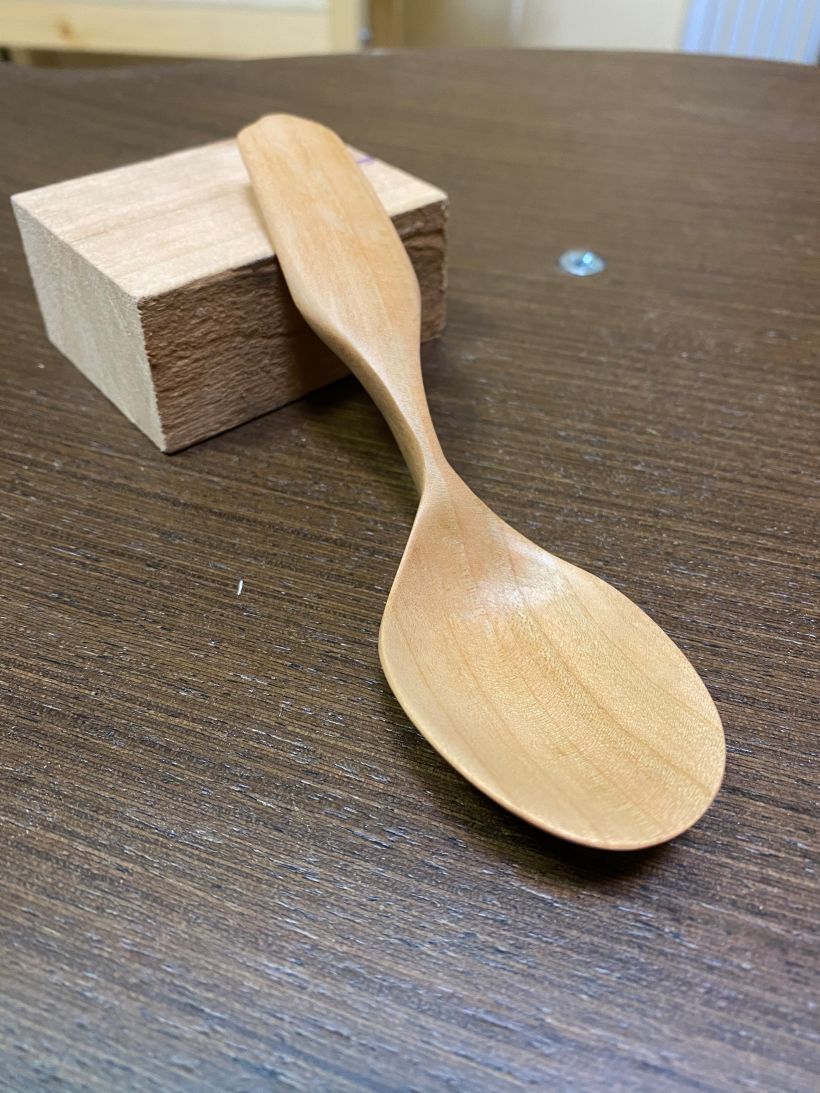 My project in Wooden Spoon Carving course 2