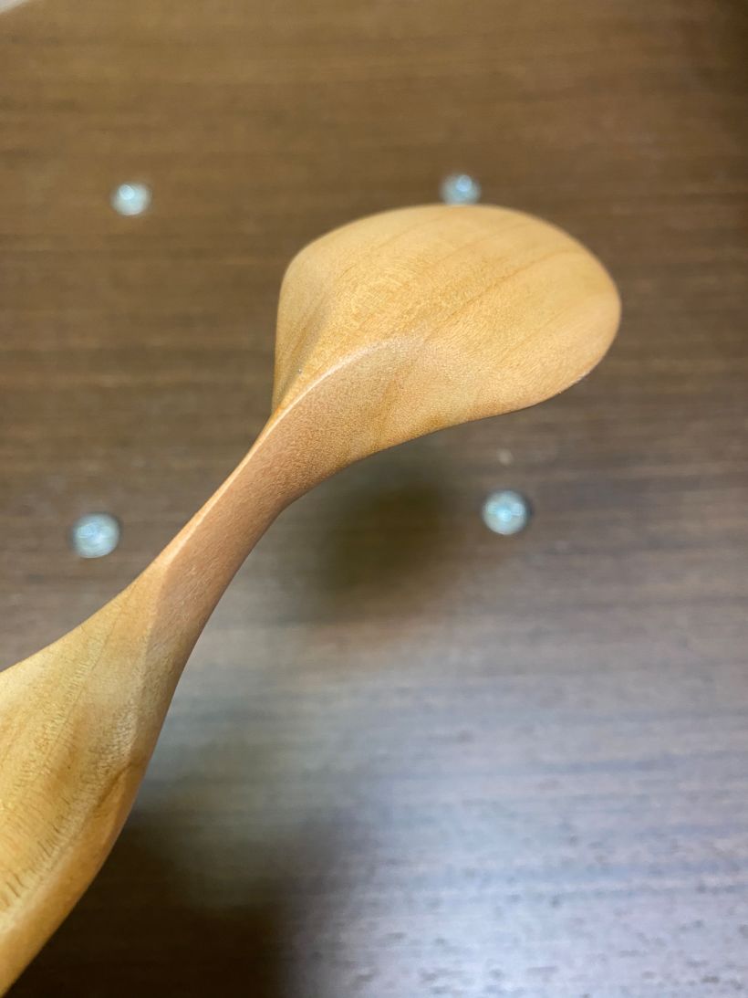 My project in Wooden Spoon Carving course 3