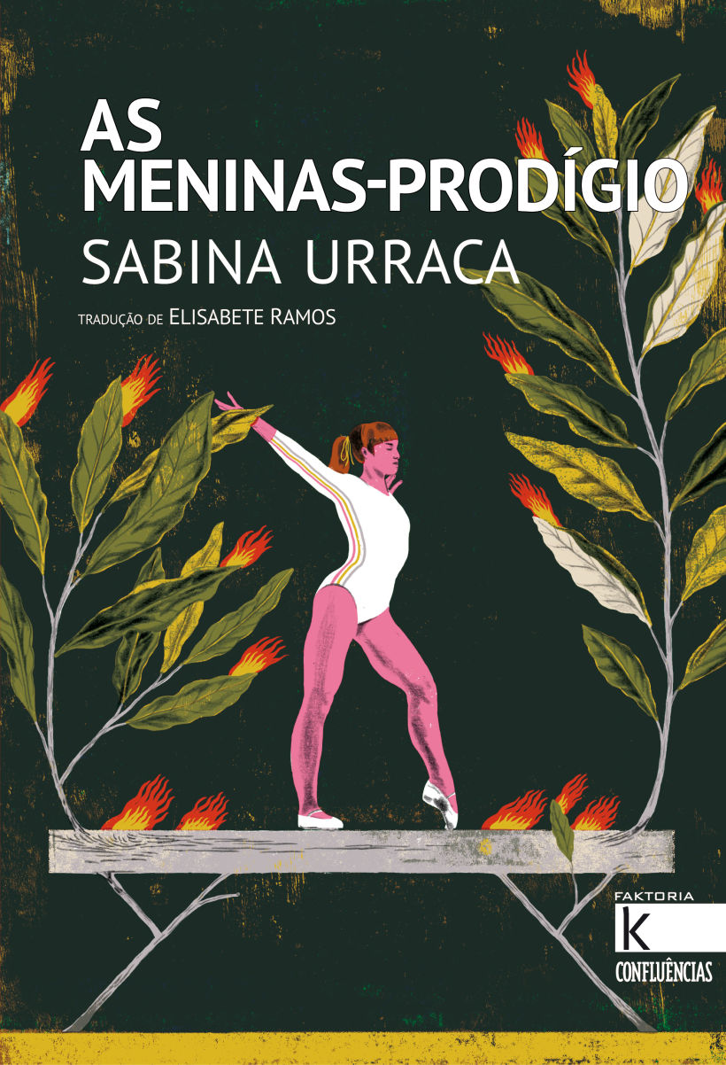 Portada para la edición en portugués de las 'Niñas prodigio', de Sabina Urraca.