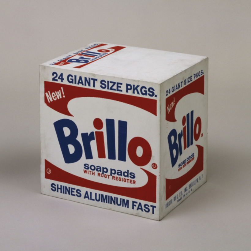 "Brillo Box," Andy Warhol, 1964. 