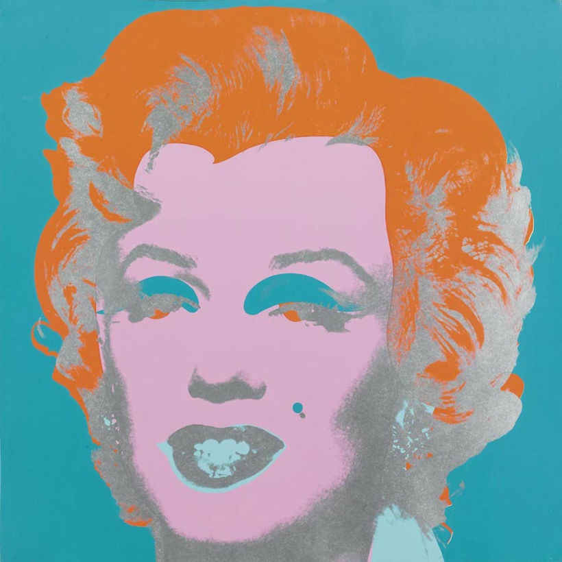 "Marilyn 29," Andy Warhol, 1967.