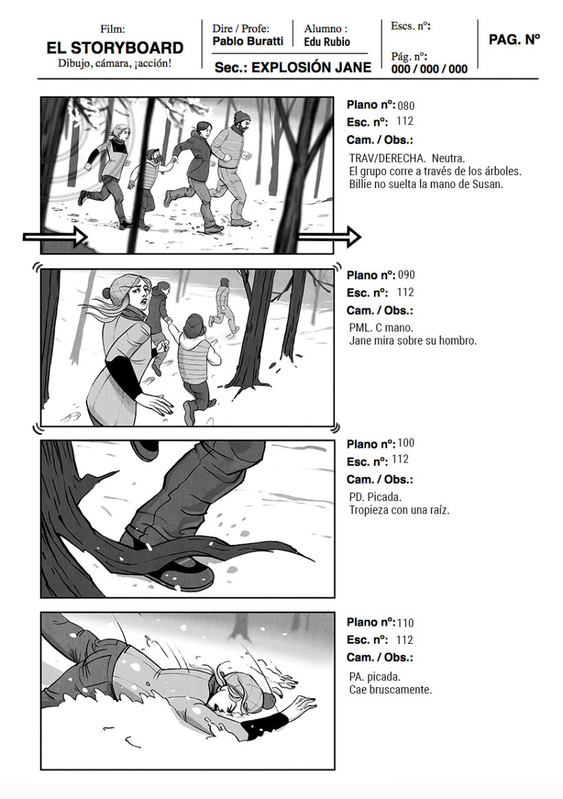 Mi Proyecto del curso: Ilustración de storyboards para cine y publicidad 0