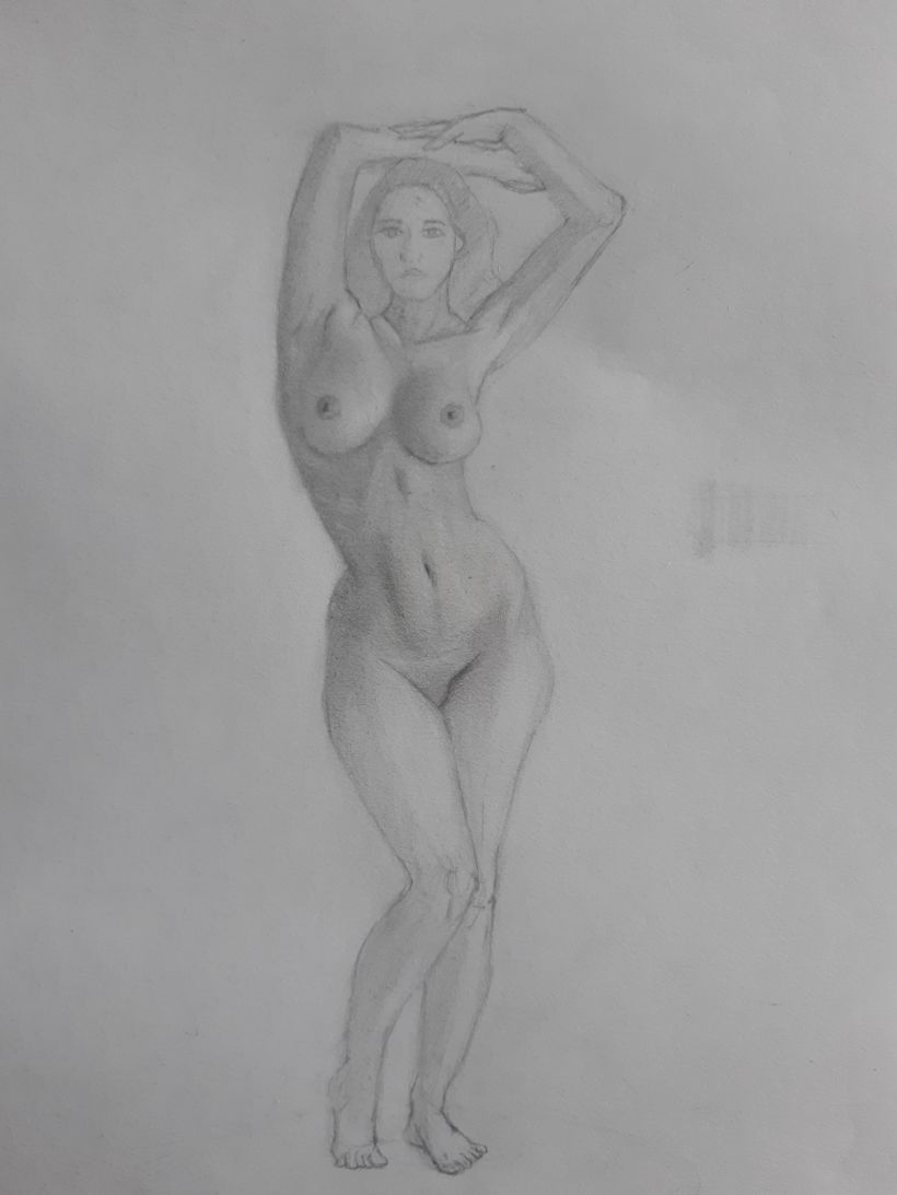 Mi Proyecto del curso: Dibujo realista de la figura humana 4