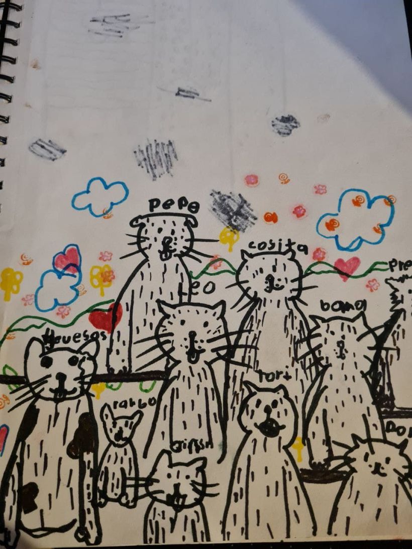 Busco dibujos hechos por niñas y niños 14