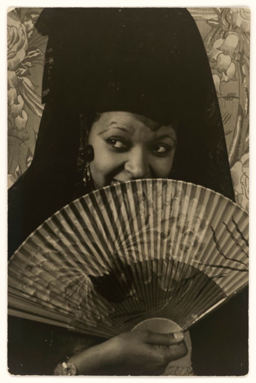 Fotografía de Ethel Waters como Carmen, por Carl van Vechten, 1934. NMAAHC.