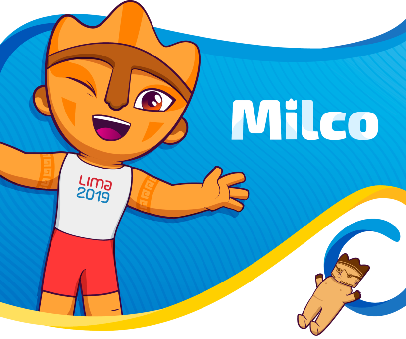Milco - Animado la Mascota de los Juegos Panamericanos Lima 2019 0